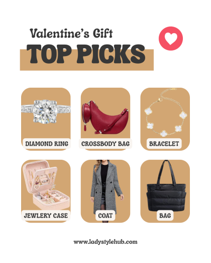Valentine's Gift Ideas & Top Picks for her