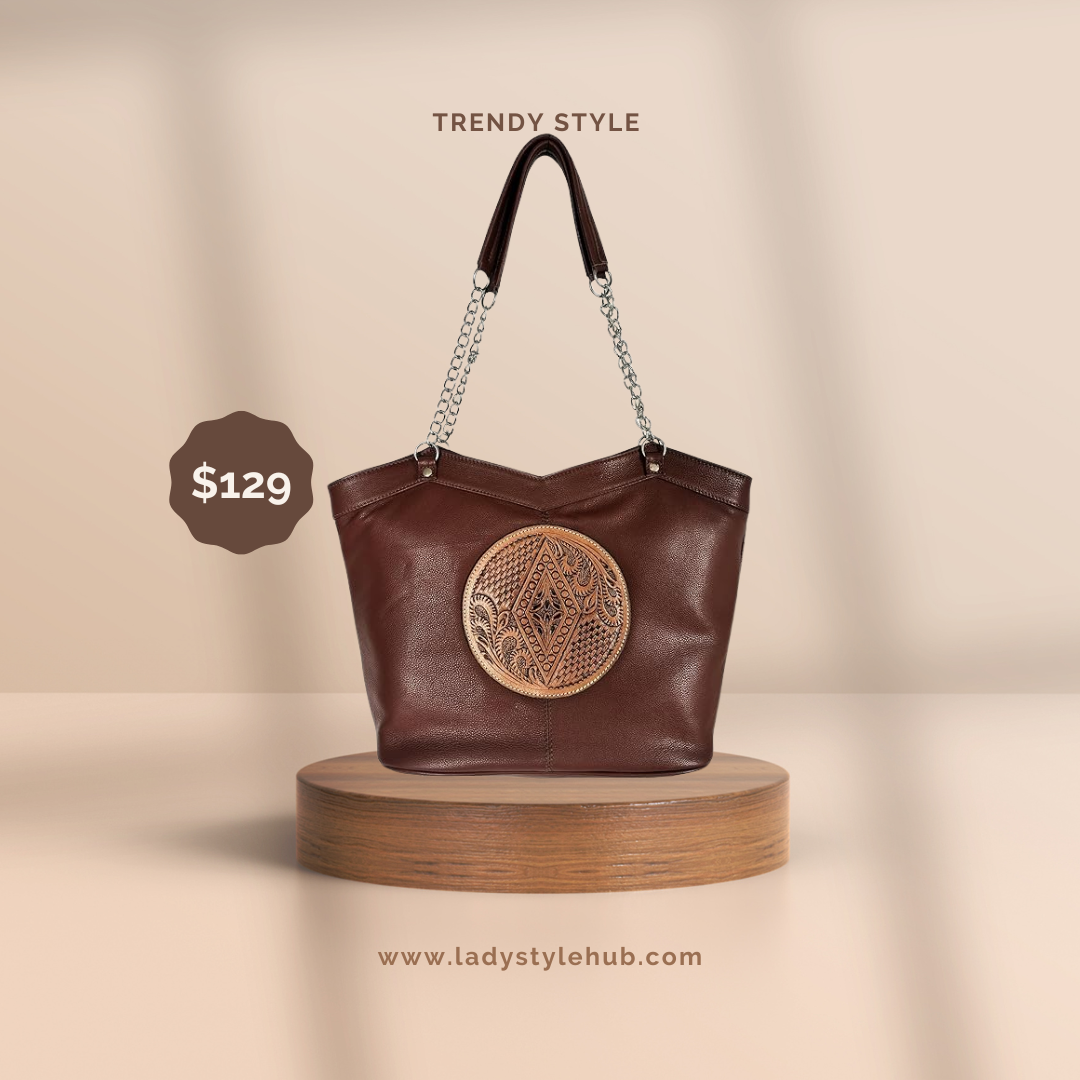 Women’s Genuine Leather Tote Bag